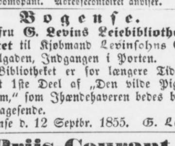 JØDISK MILJØ I BOGENSE I 100 ÅR - Foredrag i København, 4. juni. kl. 17.00